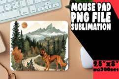 Outdoor Adventure Companion Mouse Pad Sublimation Product Image 1