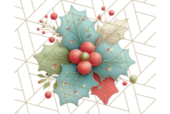 Christmas Clipart, Crafter’s Christmas Paper and Fabric Art Product Image 2