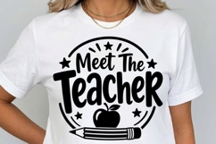 Back To School PNG Bundle | Teacher Grade Level School Quote Product Image 4