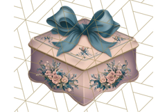 Vintage Cottagecore PNG Clipart, Phones Teacups Home Decor Product Image 2