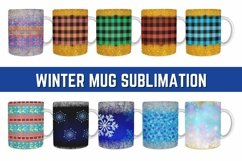 Christmas Mug Sublimation | Bundle | PNG Product Image 1