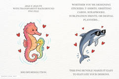 Funny Summer Beach Clipart Product Image 3