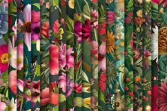 72 Vintage Watercolor Flowers | Vintage flowers BUNDLE Product Image 2