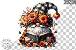 Halloween Gnome Sublimation - Clipart PNG Design Product Image 1