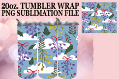 BLISSFUL DAYS 20oz TUMBLER WRAP, Christmas Product Image 1