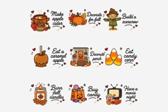 Fall Planner Stickers Clipart Bundle | 32 PNG Files, Autumn Product Image 4