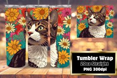 Funny Cat Magic on Tumblers Product Image 1