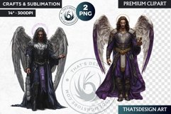 Archangels clipart PNG, Christian angel clipart sublimation Product Image 1