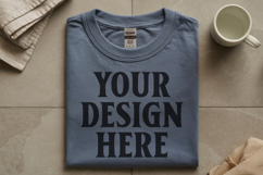 Ash Gildan 5000 Flat Lay Tshirt Mockup, G5000 mockup, trandy Product Image 1