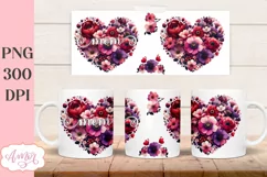 Mom mug wrap PNG| Mother's day sublimation design for mugs Product Image 3