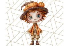 Halloween Whimsy Clipart, Cute Costume PNG Graphics Product Image 2