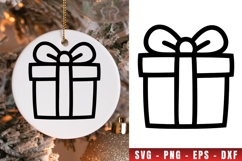 Christmas icon svg, icon png clipart, christmas outline svg Product Image 1