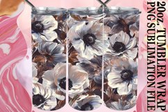 15x Colorful 3D Spring Blossom Tumbler Wrap Set Sublimation Product Image 6