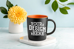Coffee Mug Mockups, Spring Mug Mockup, Styled Stock Mockup Product Image 1