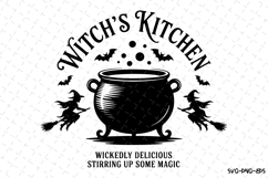 Witch&#039;s Kitchen Svg | Halloween Svg | Svg Cut Files Product Image 1