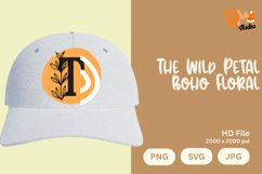 The Wild Petal Boho Floral Monogram Product Image 1