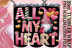 Dreamy Reflections 20oz tumbler wrap, Valenines Product Image 1