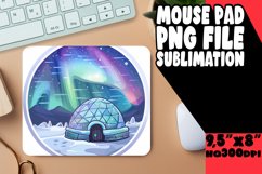 Landscape Mouse Pad Sublimation Art PNG Product Image 1