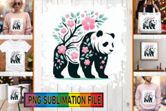 Unique Tote Bag Magic PNG, Flower Animals Product Image 1