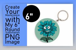 Whimsical Blossom Bonanza: Round Designs Art PNG Product Image 1