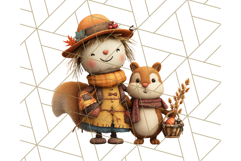 Scarecrow Festival Friends PNG Clipart Product Image 2