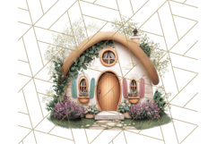 Whimsical Cottagecore Cottage PNG Clipart, Fairy House Png Product Image 2