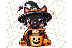 Monster Café Halloween PNG Clipart, Coffee Holiday Clip Art Product Image 2