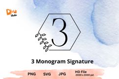 Monogram Signature Product Image 1