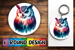 Enchanted Car Coaster Circle, Animals Art Product Image 1