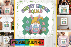Cheerful TSHIRT Art PNG, Easter Gnome Product Image 1
