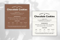 Custom Cottage Law Labels Canva Template - Boho 1 Product Image 3