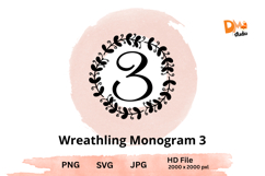 Wreathling Monogram Product Image 1