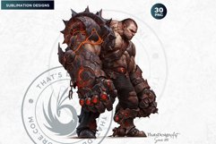 Biopunk Character Clipart Set,Post-Apocalyptic sublimation Product Image 7