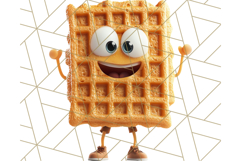 Cute Food PNG Clipart, 3D Adorable Kawaii Characters Png Product Image 2