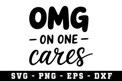 OMG On One Cars Svg |Straightforward SVG Cut files | Cricut Product Image 1