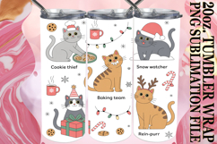 RADIANT ESCAPES 20oz TUMBLER WRAP, Funny Cat Product Image 1