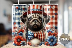 4th Of July Dog Tumbler Bundle - 24 Designs Product Image 6