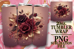 BLISSFUL DAYS 20oz TUMBLER WRAP, Leopard Prints Product Image 1