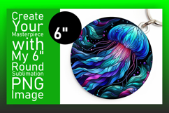 Artistic Keychain Round Design PNG , Animals Product Image 1