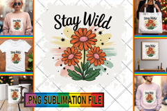 Stylish TOTE BAG Gift Ideas PNG, Flowers Quote Product Image 1