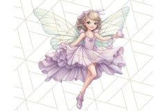 Pastel Fairy Clipart PNG, Cute Fantasy Fairy Digital Art Product Image 2