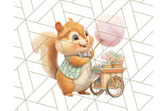 Tiny Carnival Friends Clipart PNG, Animal Fair Festival Product Image 2