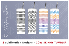 8 Adults Hidden Message Designs - 20oz Skinny Tumbler Product Image 8