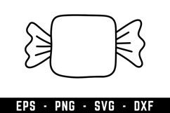 Candy Svg Design | Sweets SVG Cut files | Cricut Product Image 1