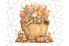 Midnight Monster Camp Out Clipart PNG, Halloween Png Product Image 2