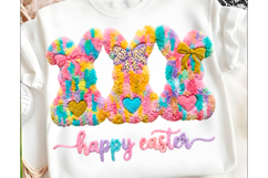 Crochet Easter Png Yarn Easter Bunny Png Product Image 1
