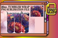 Golden Petal Delight Tumbler Collection Product Image 1