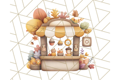 Woodland Autumn Animals PNG Clipart for Fall &amp; Harvest Product Image 2