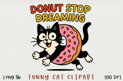 Cute &amp; Funny Cat BUNDLE, PNG. Product Image 26