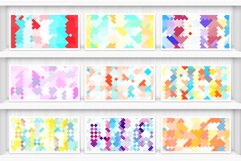 30 Colorful Squares Geometric Backgrounds Product Image 8